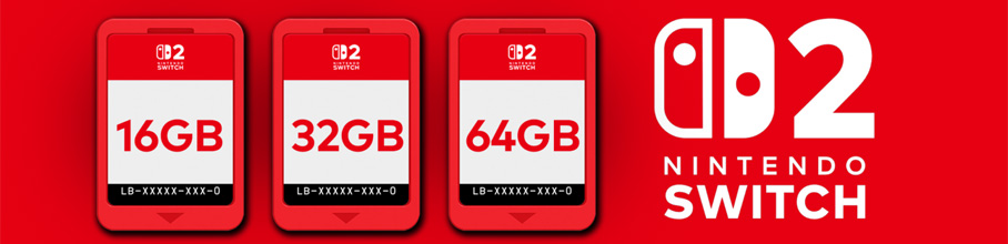 �y�ߕ�z�C�V������A�L�[�J�[�h���s�]�߂���32GB�A16GB�̃Q�[���J�[�h���Q�ĂŊJ�����Ȃ̂����[�J�[�ɖ\�I����遗�A�j�Q�[����