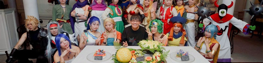 �y�摜�z�h���N�G�̖x��Y�񂳂�A���a�����p�[�e�B�[�ŃG�`�G�`���C���[�Ɉ͂܂�ăj�b�R�j�R�B�Ȃ����N���E�h���Q�����A�j�Q�[����